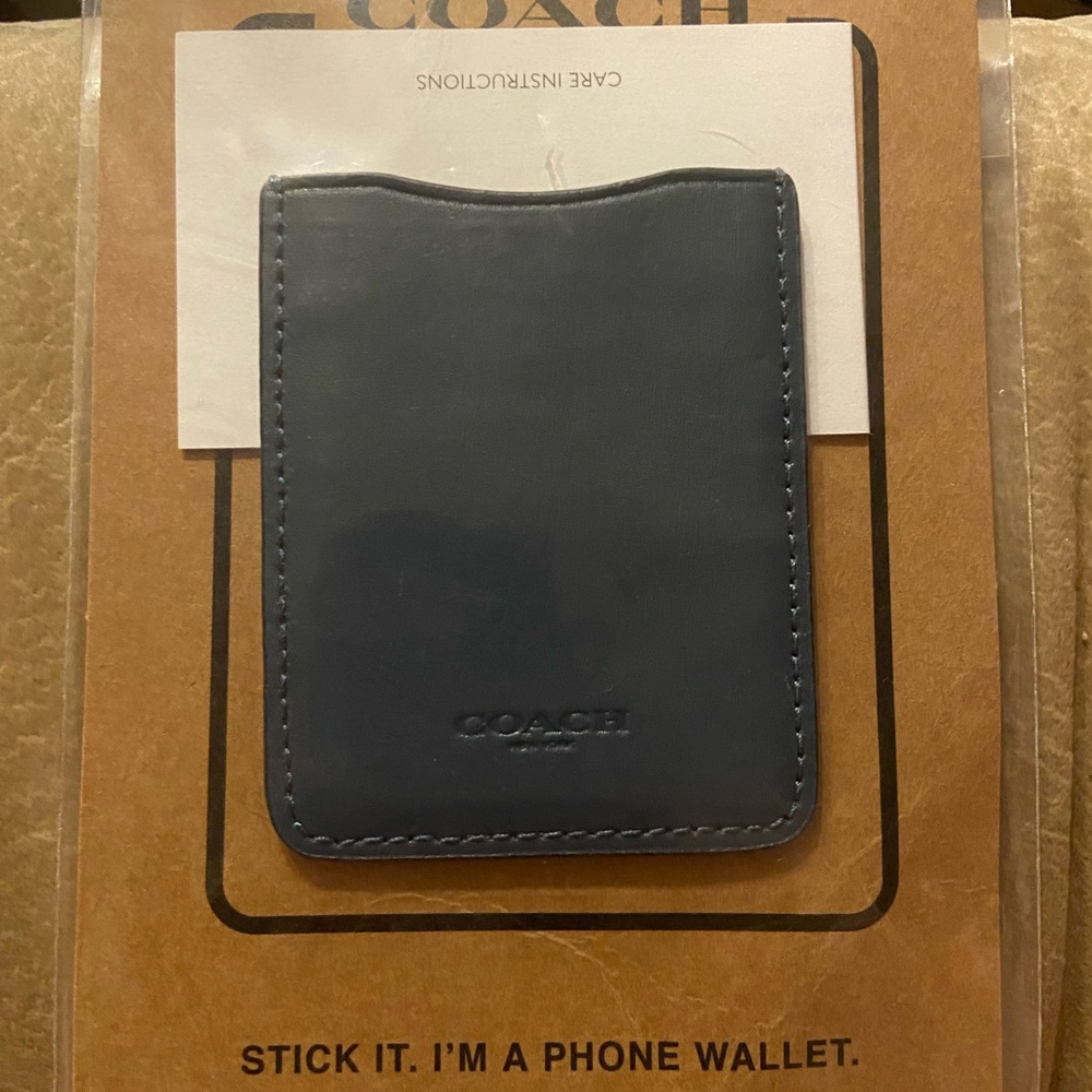 Coach phone wallet